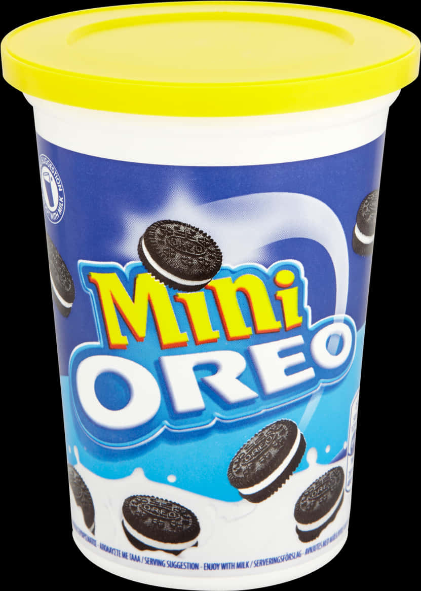 Mini Oreo Cookie Tub PNG Image