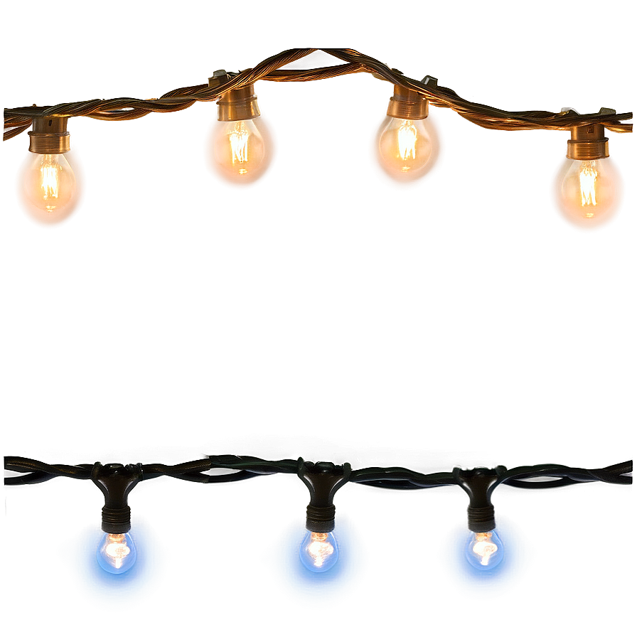 Mini String Lights Png 05252024 PNG Image