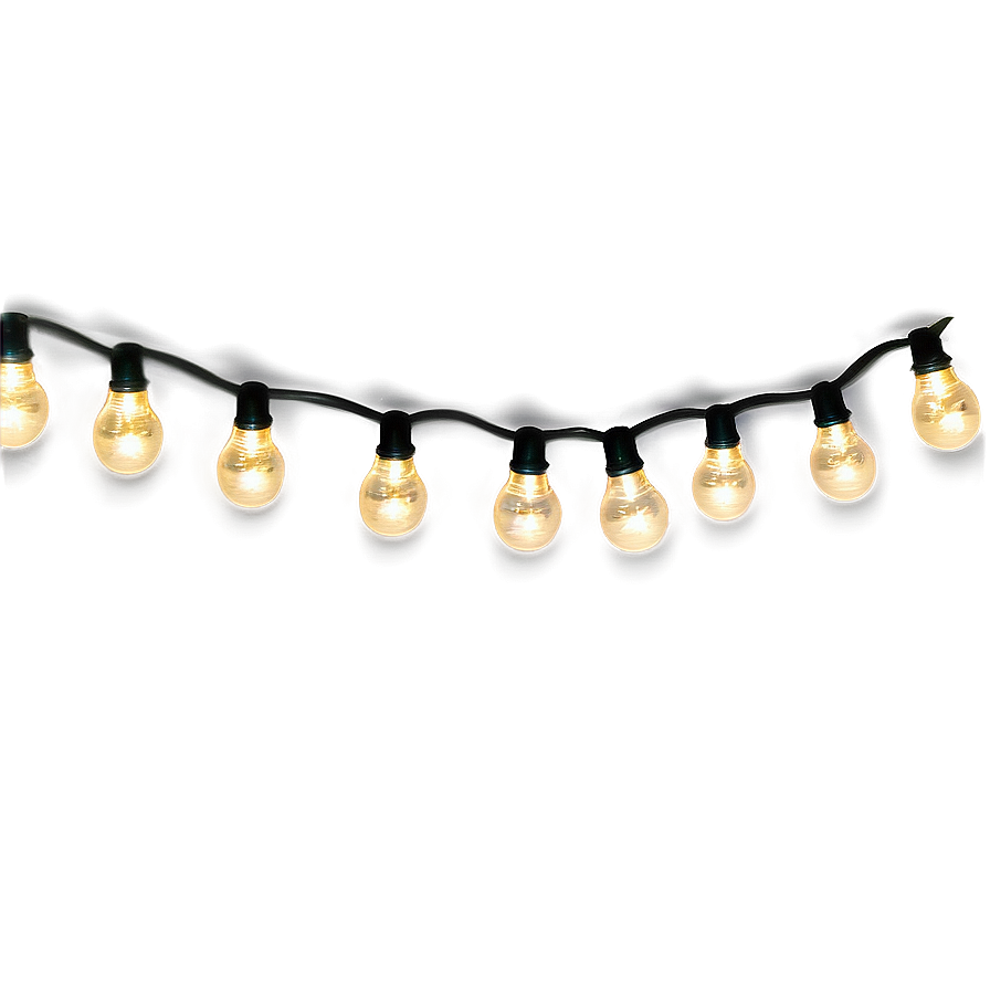 Mini String Lights Png Mqi42 PNG Image