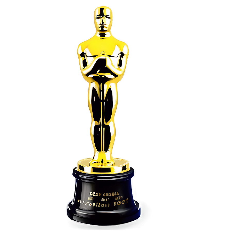 Miniature Oscar Trophy Png Tiw PNG Image