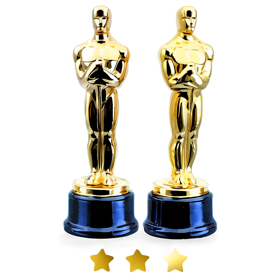 Miniature Oscar Trophy Png Wdb PNG Image