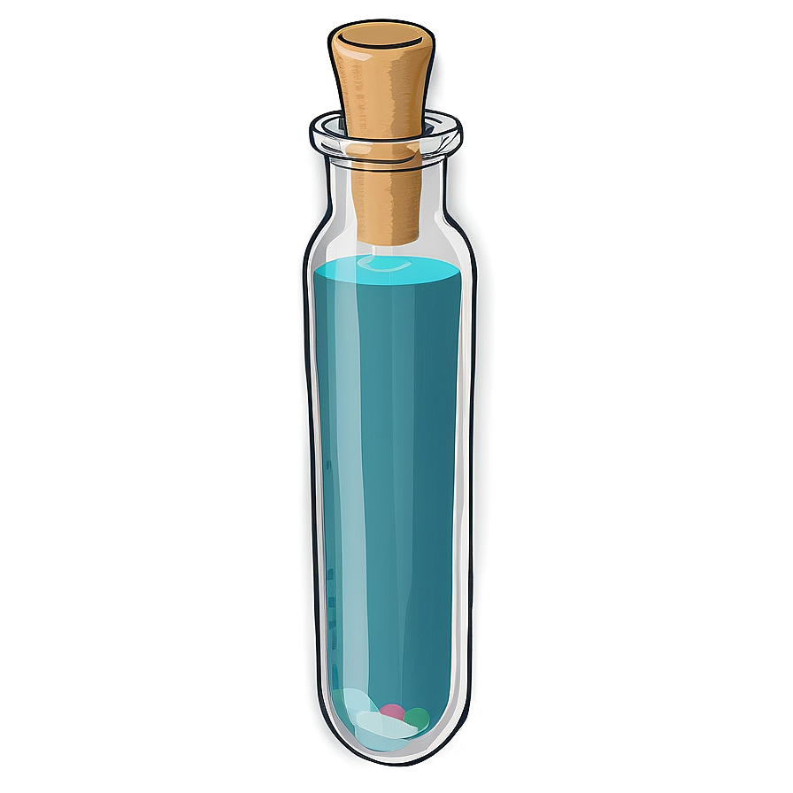 Miniature Vial Png 06122024 PNG Image