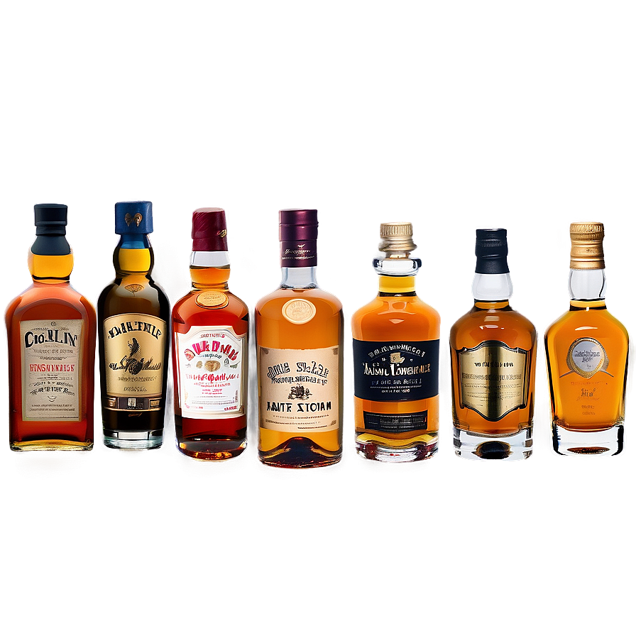 Miniature Whisky Bottles Png 53 PNG Image