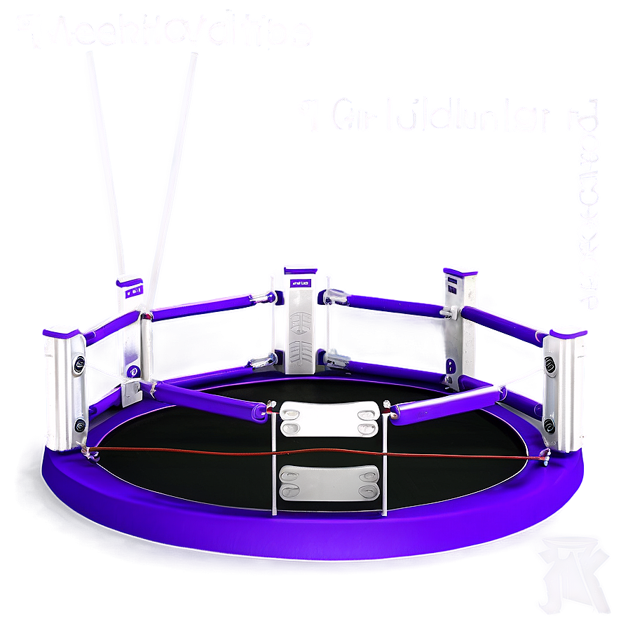 Miniature Wrestling Ring Model Png 06202024 PNG Image