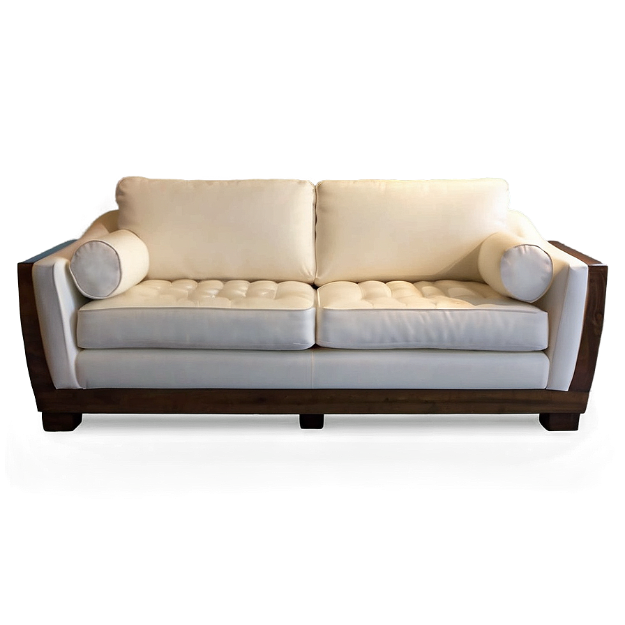 Minimal White Couch Png Wfj PNG Image