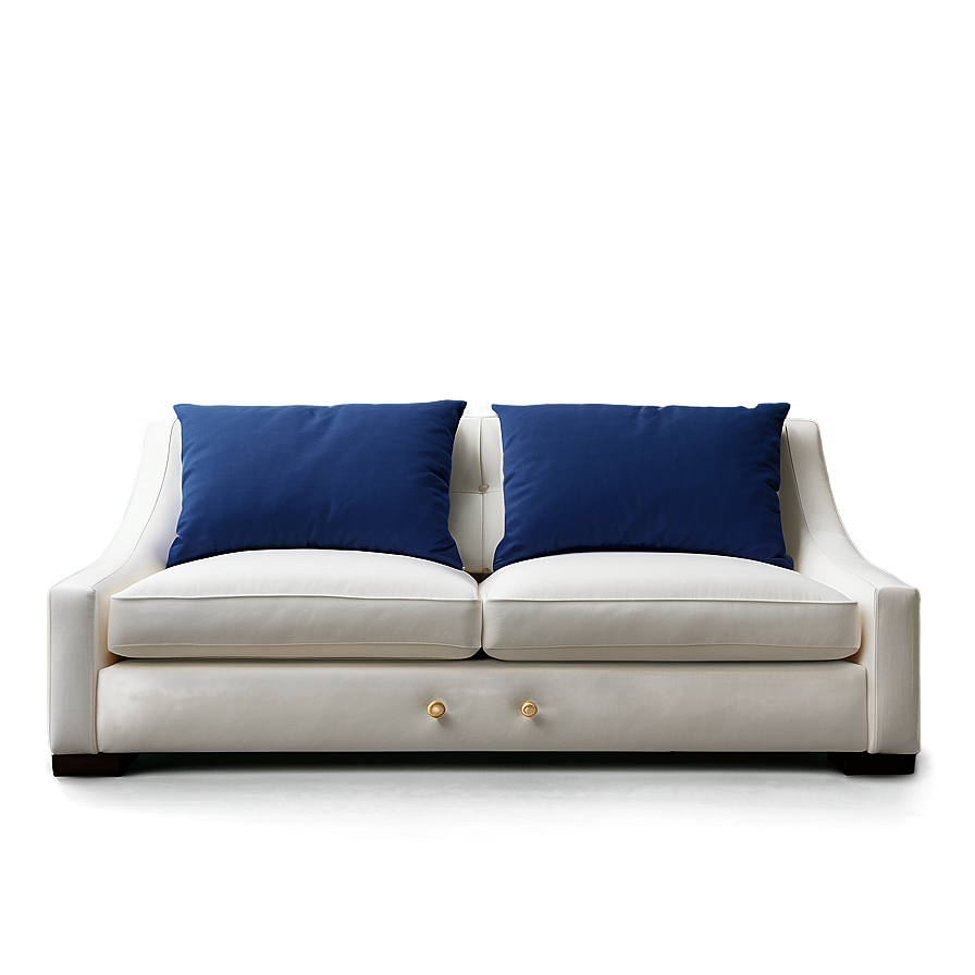 Minimal White Couch Png Yew PNG Image