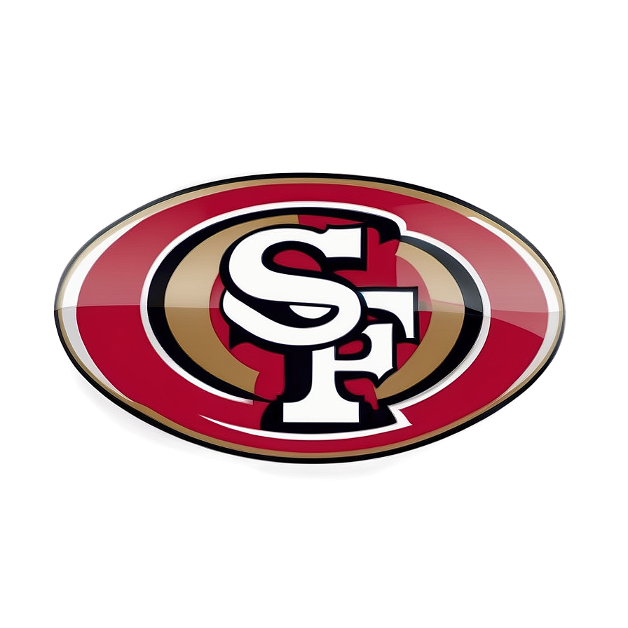 Minimalist 49ers Logo Png Qef68 PNG Image