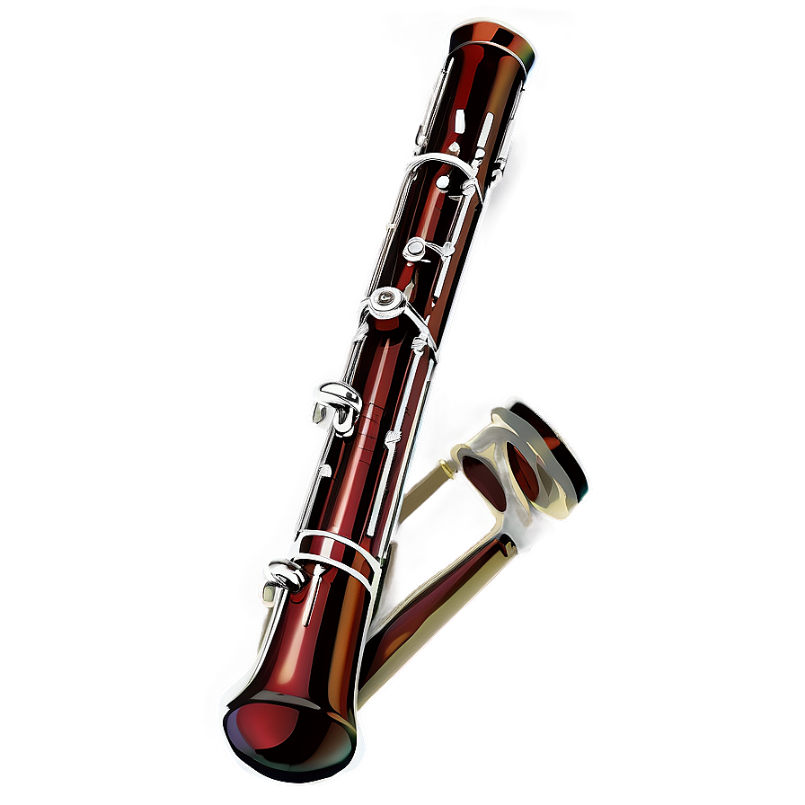 Minimalist Bassoon Png Gpi PNG Image