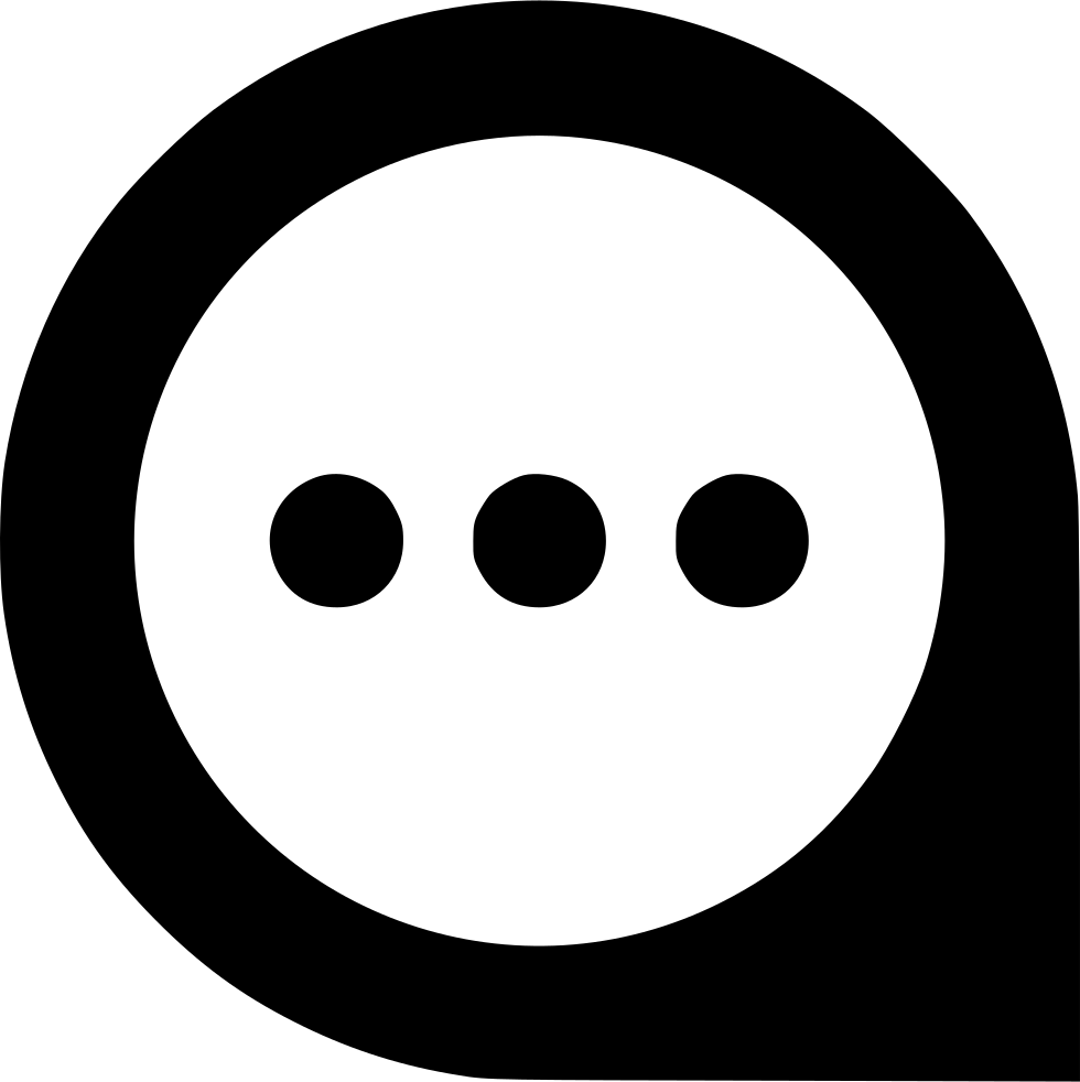 Minimalist Black Circle Design PNG Image