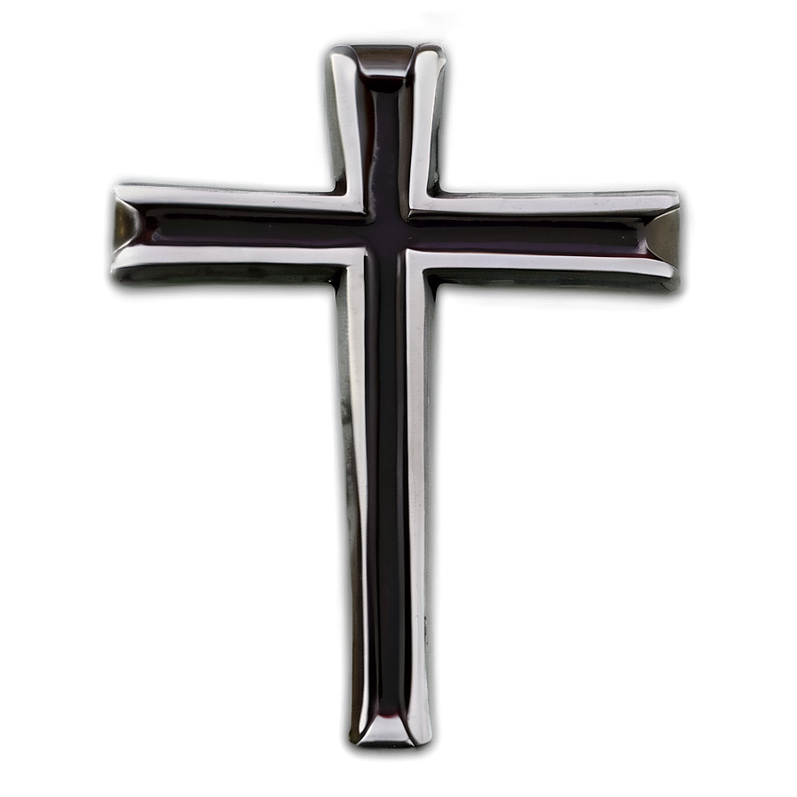 Minimalist Black Cross Png 05242024 PNG Image