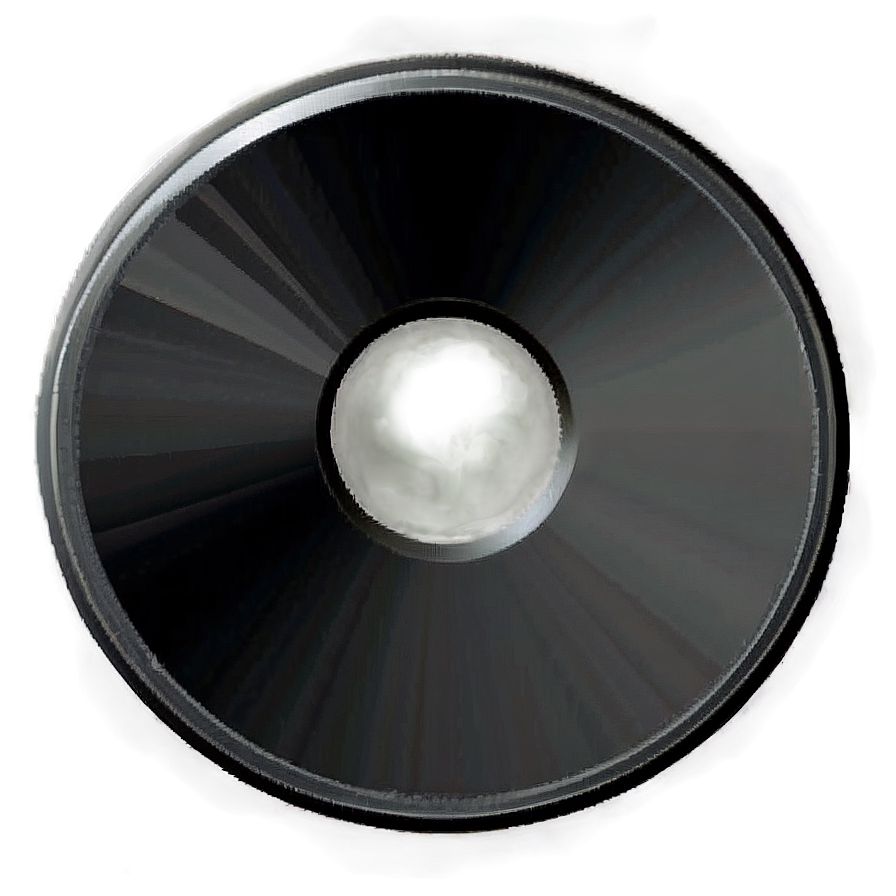 Minimalist Black Disc Png Itw PNG Image