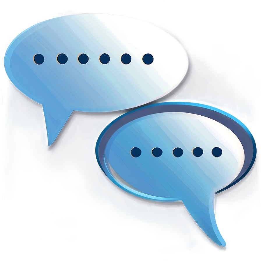 Minimalist Chat Bubble Png 05252024 PNG Image