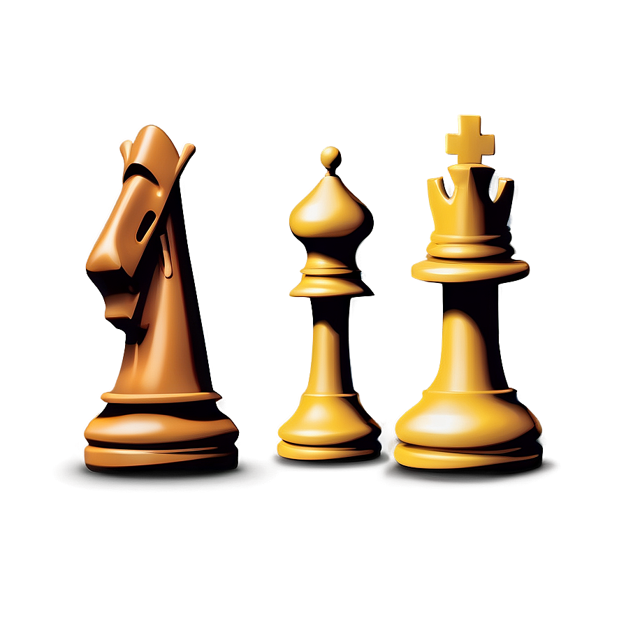 Minimalist Chess Pieces Design Png 05252024 PNG Image