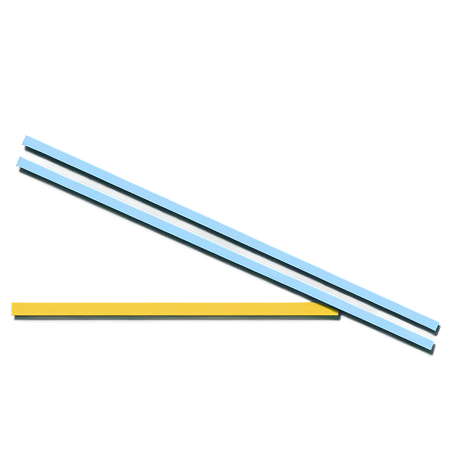 Minimalist Chopsticks Design PNG Image