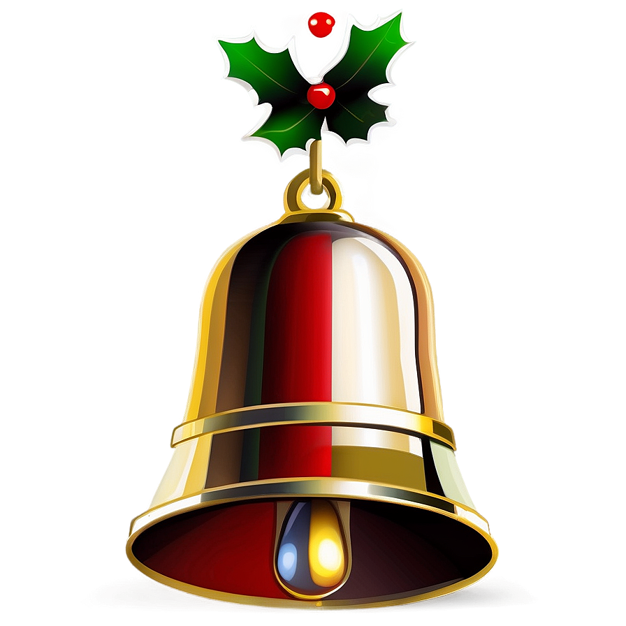 Minimalist Christmas Bell Png 28 PNG Image