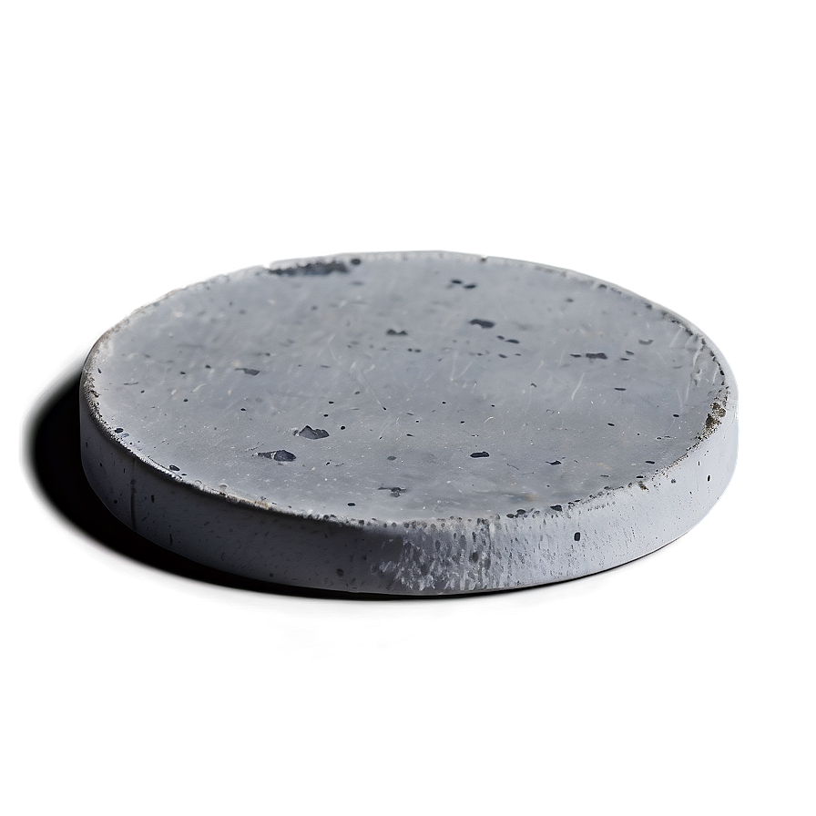 Minimalist Concrete Coaster Png Nig48 PNG Image