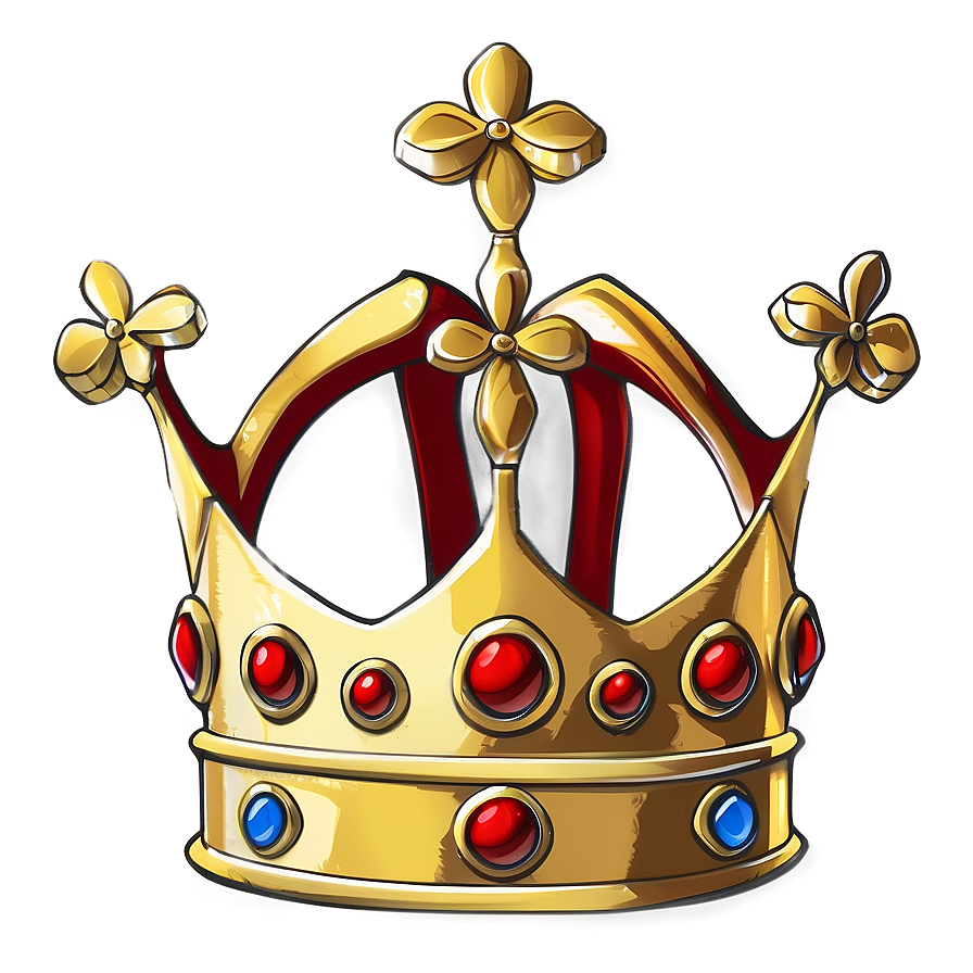 Minimalist Crown Sketch Png 42 PNG Image