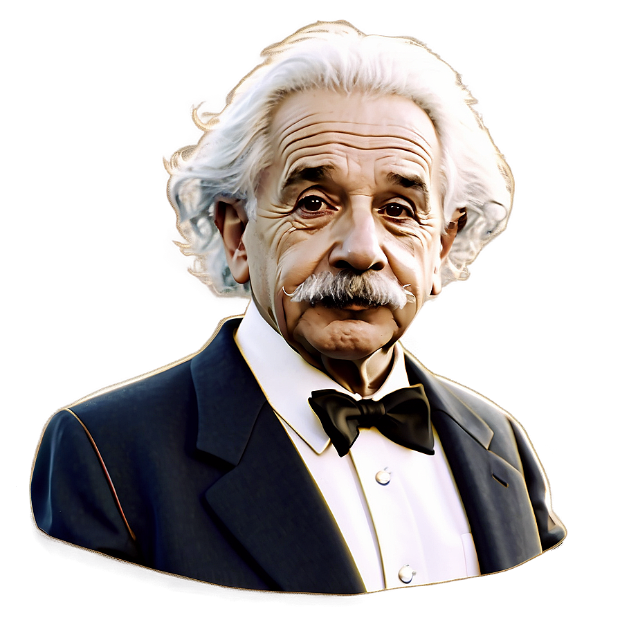 Minimalist Einstein Outline Png Sxp83 PNG Image