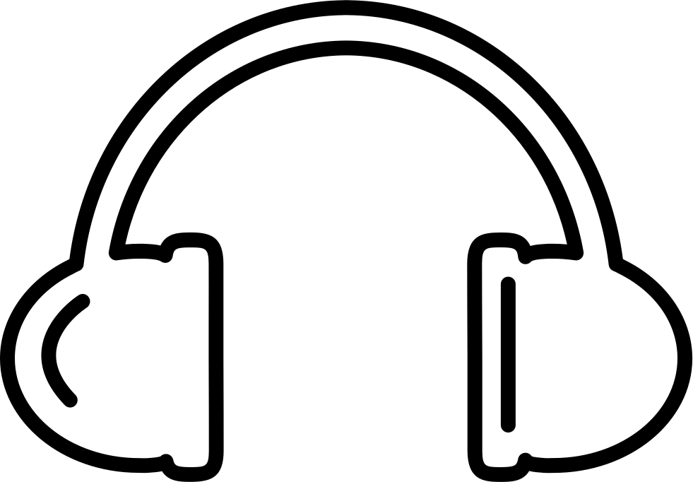 Minimalist_ Headphones_ Icon PNG Image