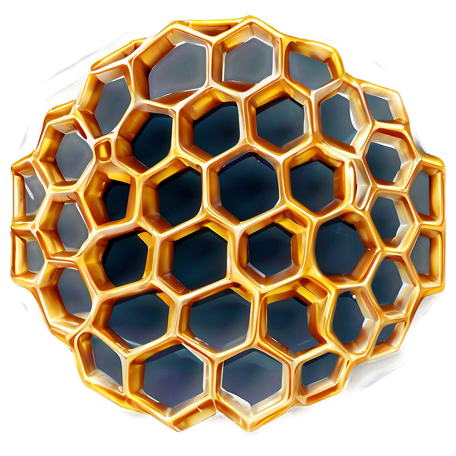 Minimalist Honeycomb Png Kwj52 PNG Image