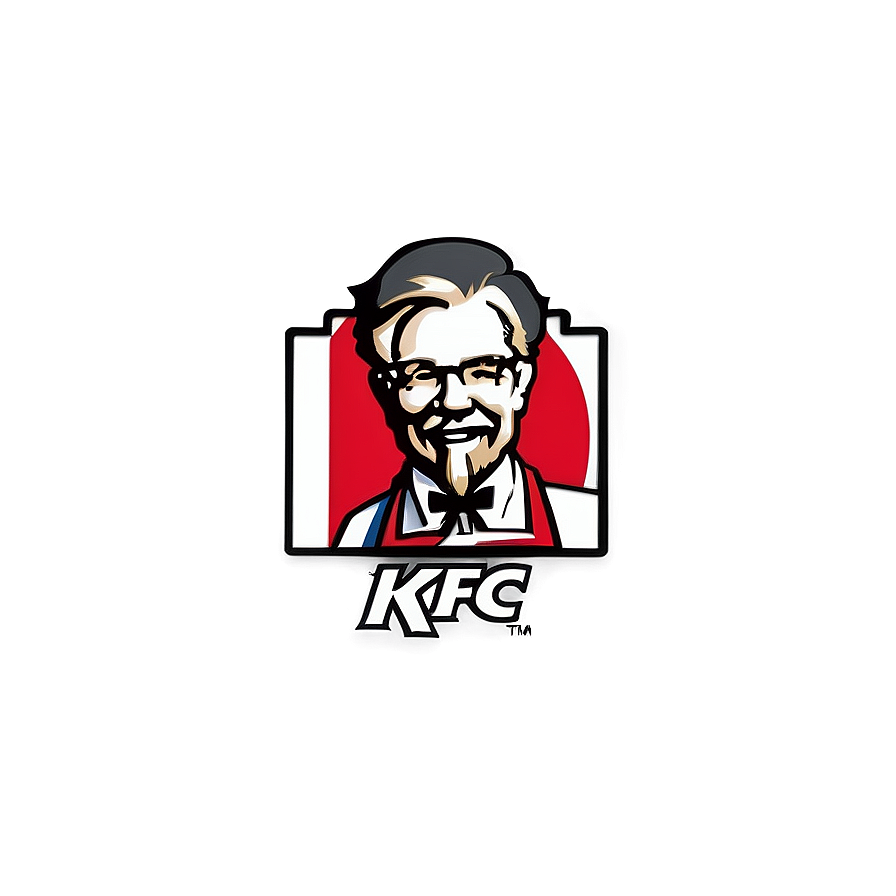 Minimalist Kfc Logo Png Iif PNG Image