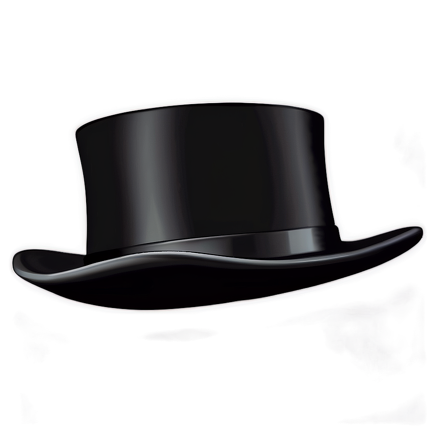 Minimalist Modern Top Hat Png Cah PNG Image