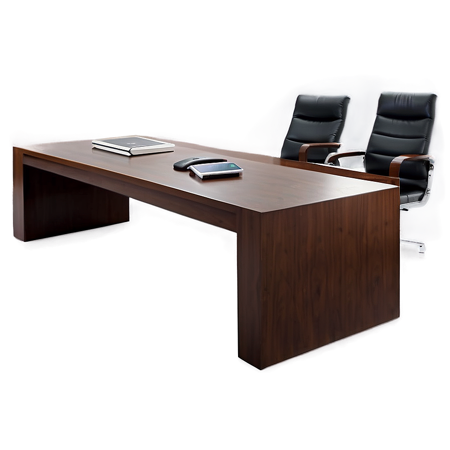 Minimalist Office Desk Png Yon PNG Image