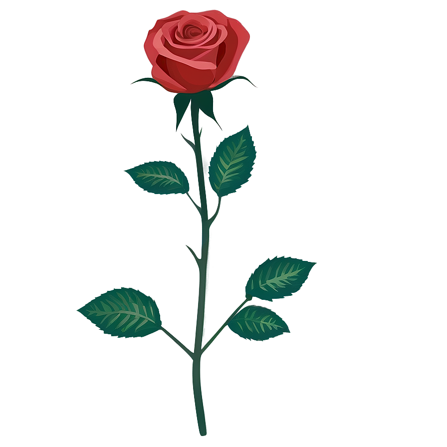 Minimalist Rose Png 17 PNG Image