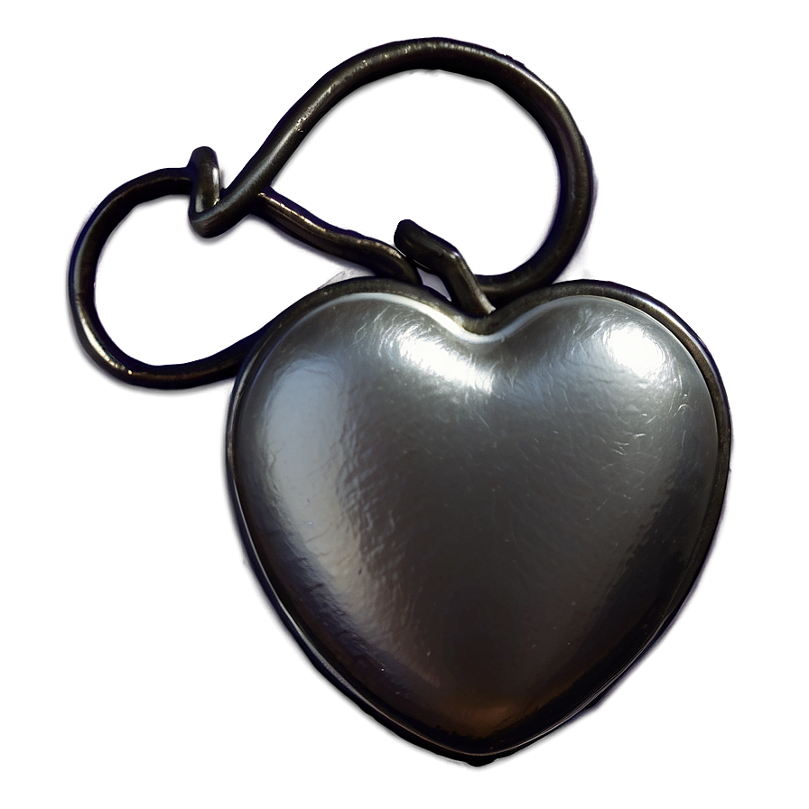 Minimalist Silver Heart Png Slp12 PNG Image