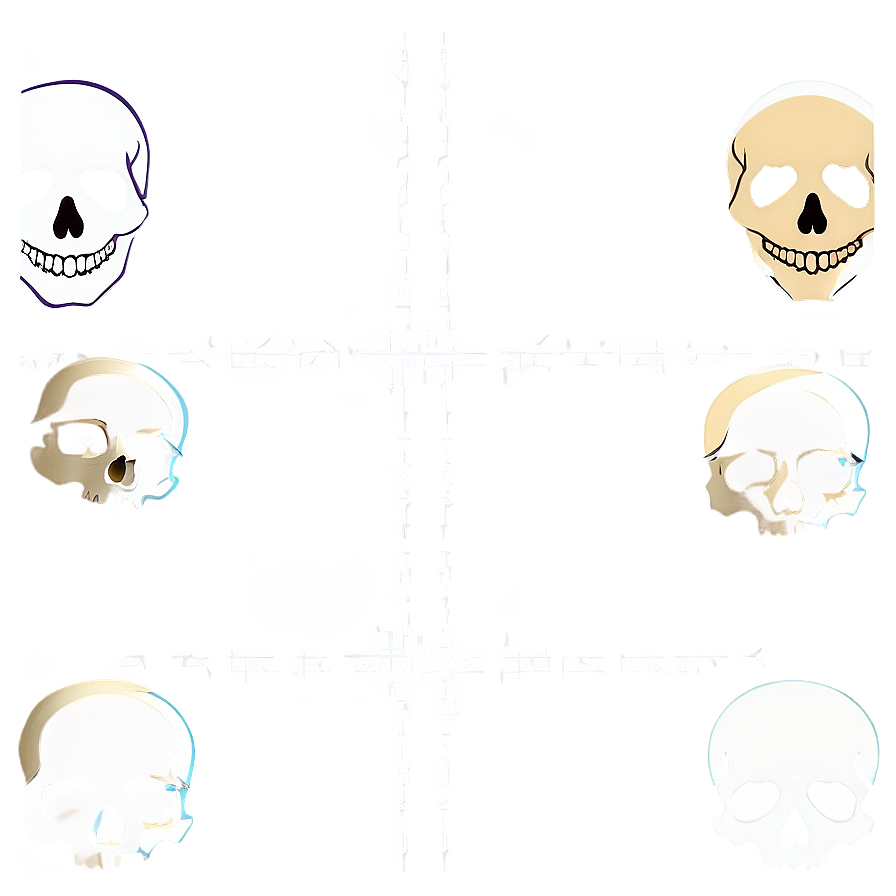 Minimalist Skull Clipart Png Nuq PNG Image