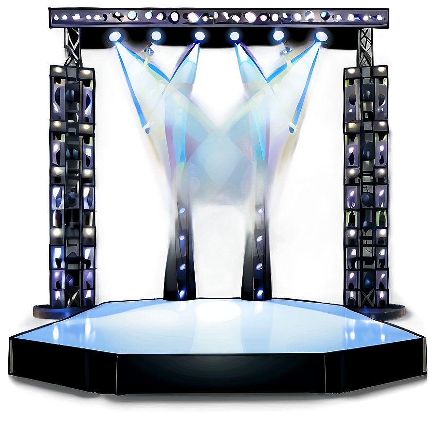 Minimalist Stage Design Png Ffs12 PNG Image