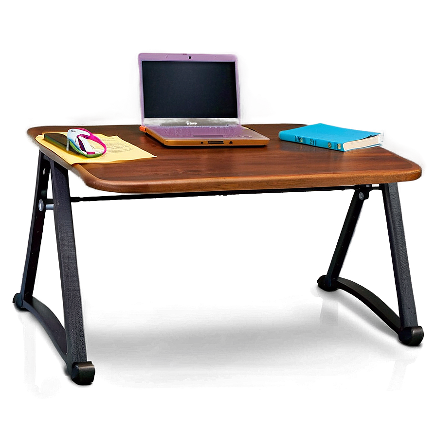 Minimalist Student Desk Png Dni PNG Image