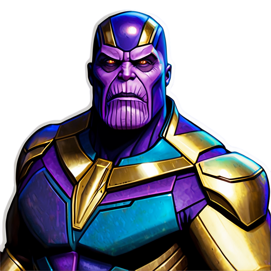 Minimalist Thanos Icon Png 05212024 PNG Image