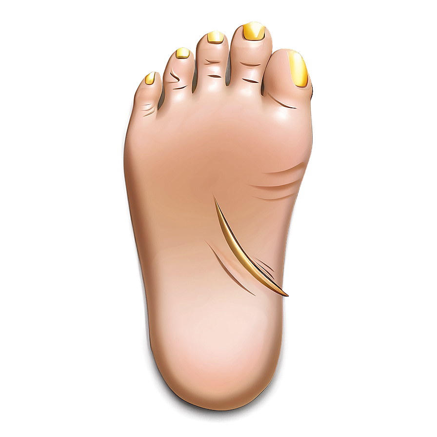 Minimalist Toes Png 06132024 PNG Image