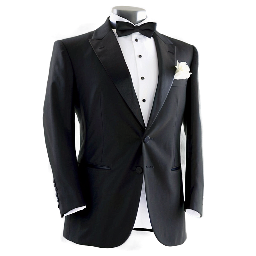 Minimalist Tuxedo Design Png 05242024 PNG Image