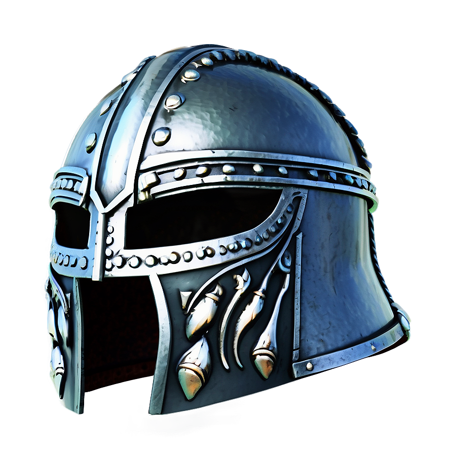 Minimalist Viking Helmet Png 06132024 PNG Image