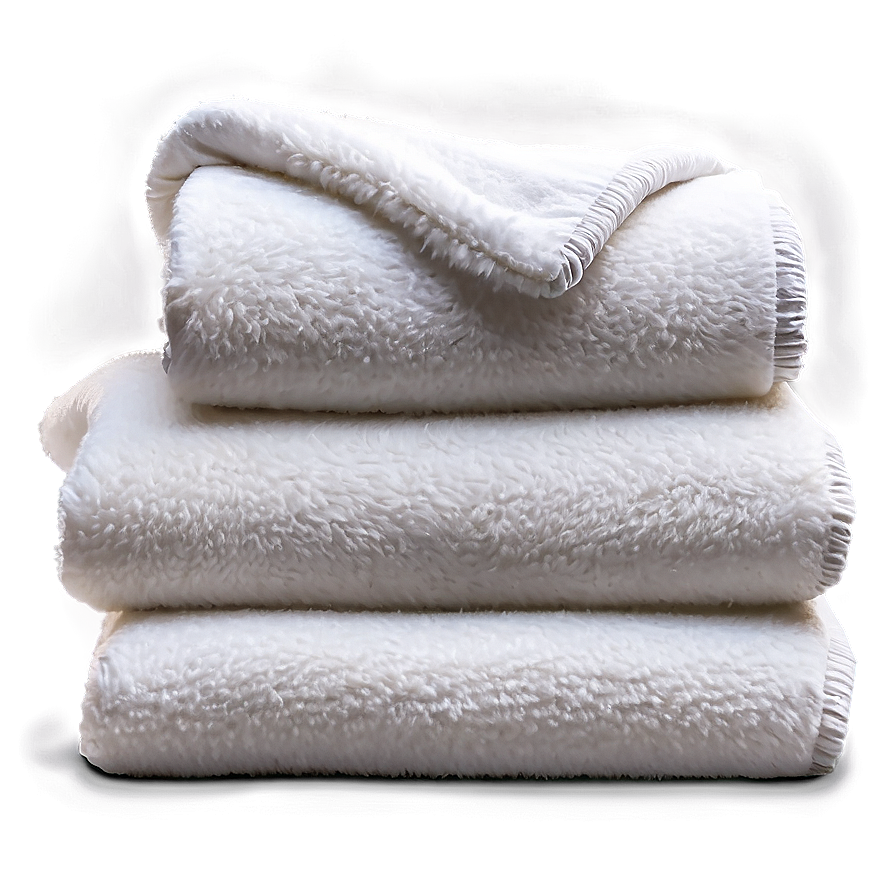 Minimalist White Blanket Png 06282024 PNG Image