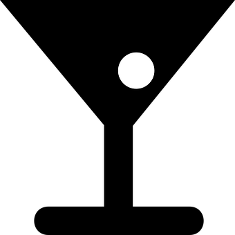 Minimalist White Circleon Black Background PNG Image