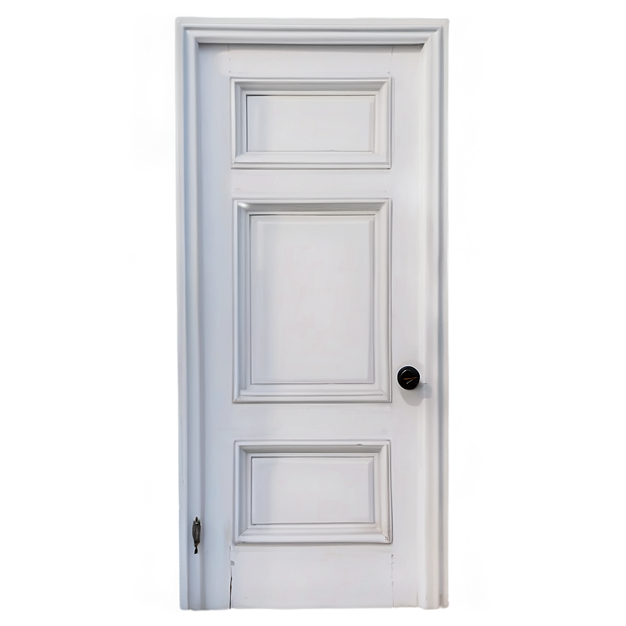 Minimalist White Door Png Qkq PNG Image