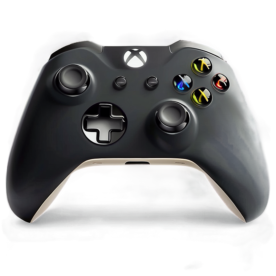 Minimalist Xbox Controller Art Png Ele PNG Image