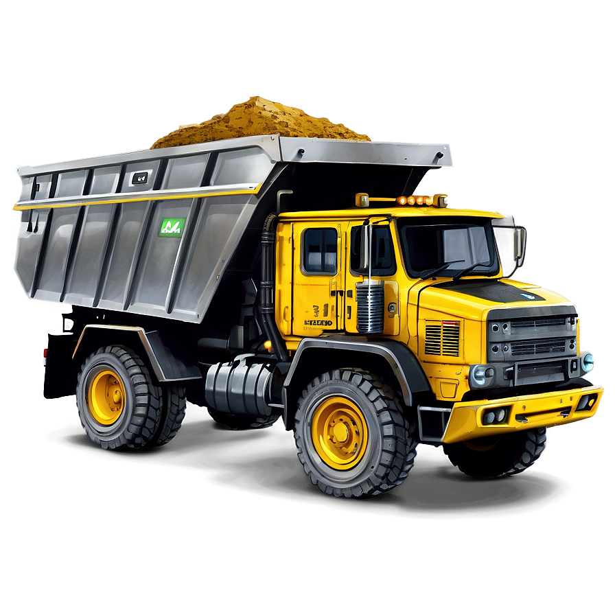 Mining Truck Industrial Site Png 6 PNG Image