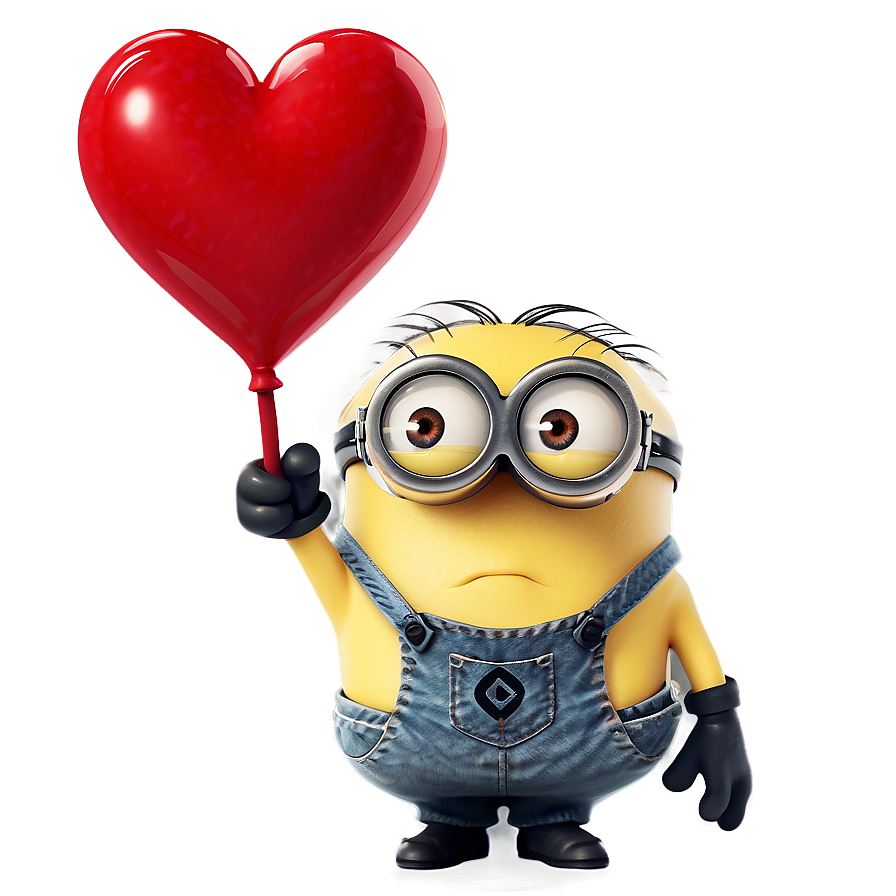 Minion Love Heart Png 05232024 PNG Image