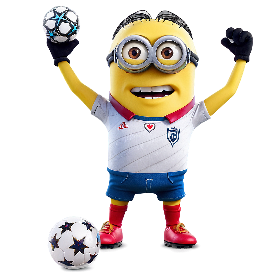 Minion Soccer Player Png 31 PNG Image