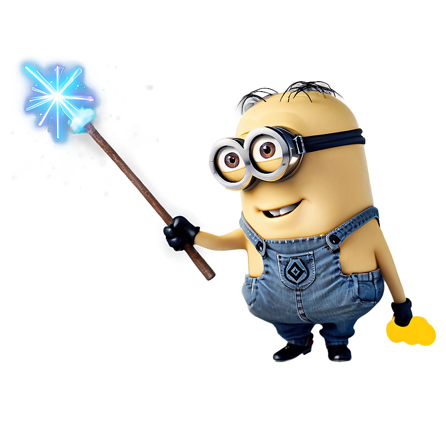 Minion With Magic Wand Png Qdh69 PNG Image