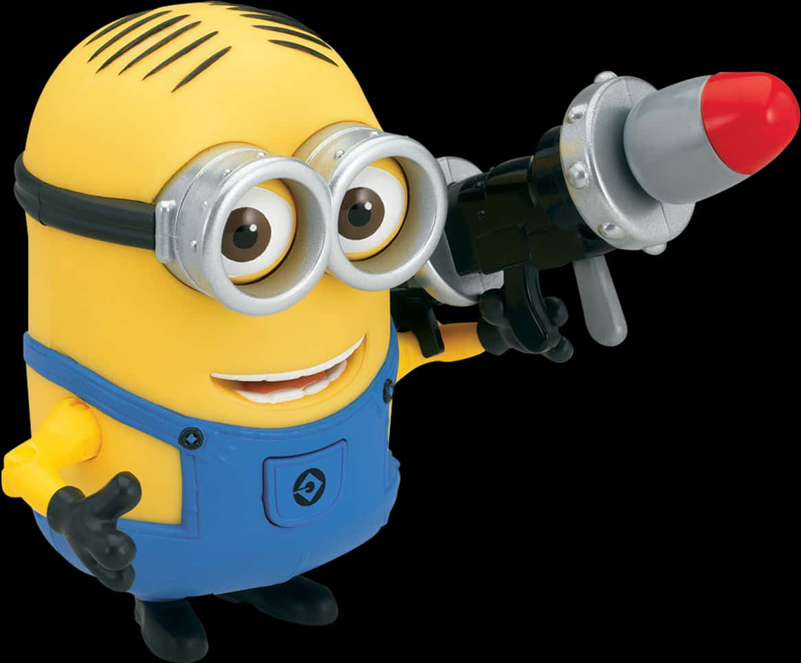 Minion_with_ Rocket_ Launcher PNG Image