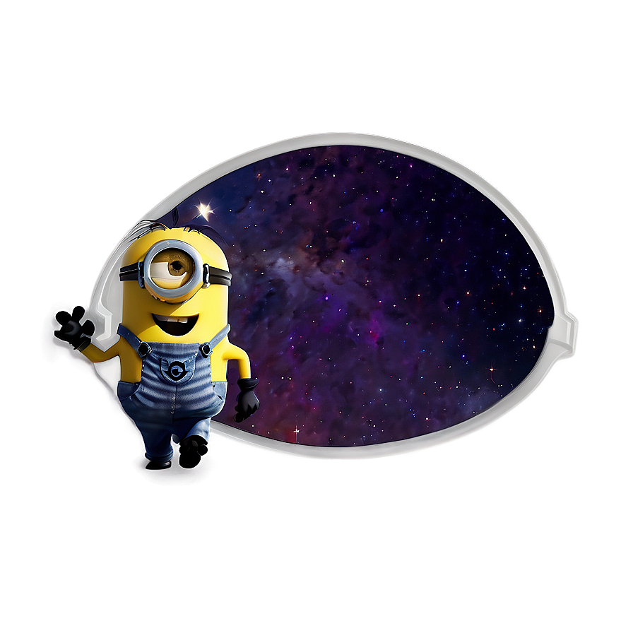 Minions In Space Png Jwa PNG Image