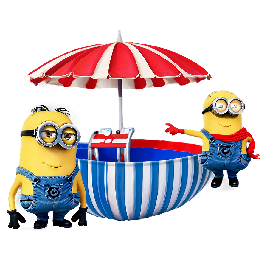 Minions Summer Png Sfp PNG Image