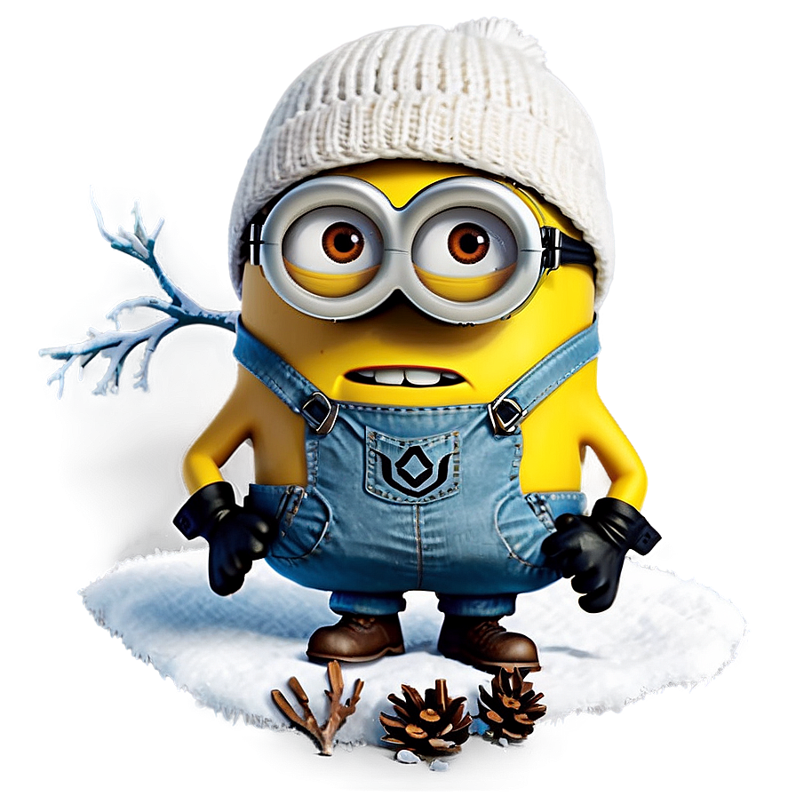 Minions Winter Png Gkv PNG Image