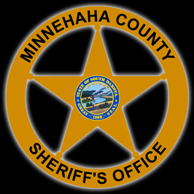 Minnehaha County Sheriffs Office Badge PNG Image