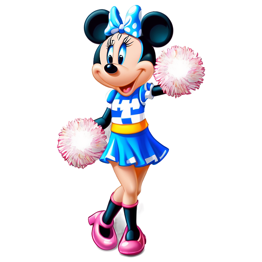 Minnie Mouse Cheerleader Png Cjs60 PNG Image